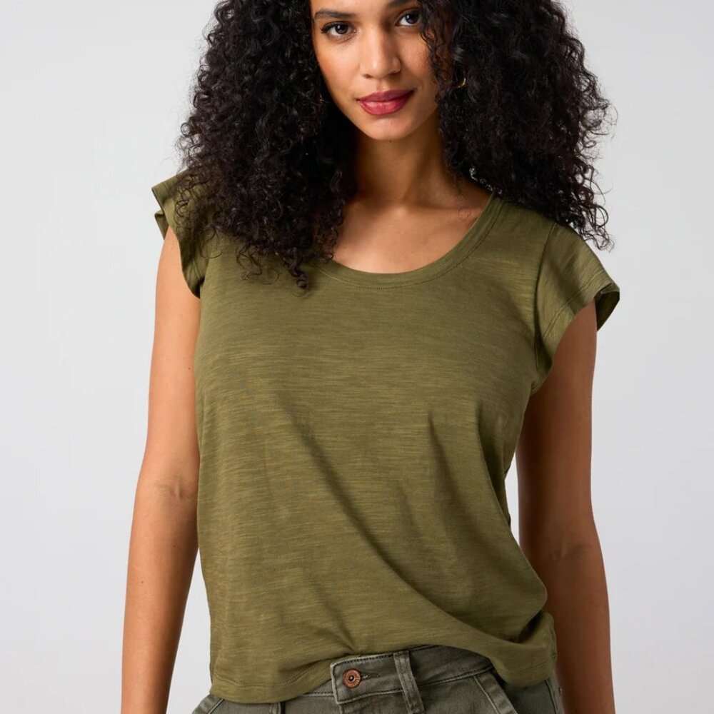 Sanctuary West Side Tee - Mossy Green - XS